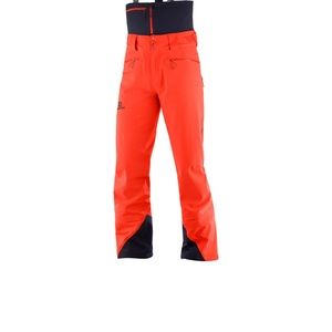 Salomon Mens Icestar 3L Trousers (Cherry Tomato)